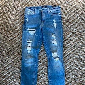 Distressed Skinny Jeans